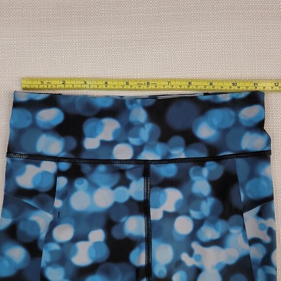 Sweaty Betty x ModelFIT yoga leggings blue fuzzy bubble print XS - Picture 7 of 8